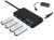 HUB 4w1 ROZGAŁĘŹNIK ROZDZIELACZ PORTÓW 4x USB 3.0 - zdjęcie 1