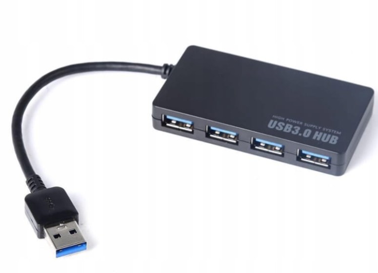HUB 4w1 ROZGAŁĘŹNIK ROZDZIELACZ PORTÓW 4x USB 3.0 - zdjęcie 5
