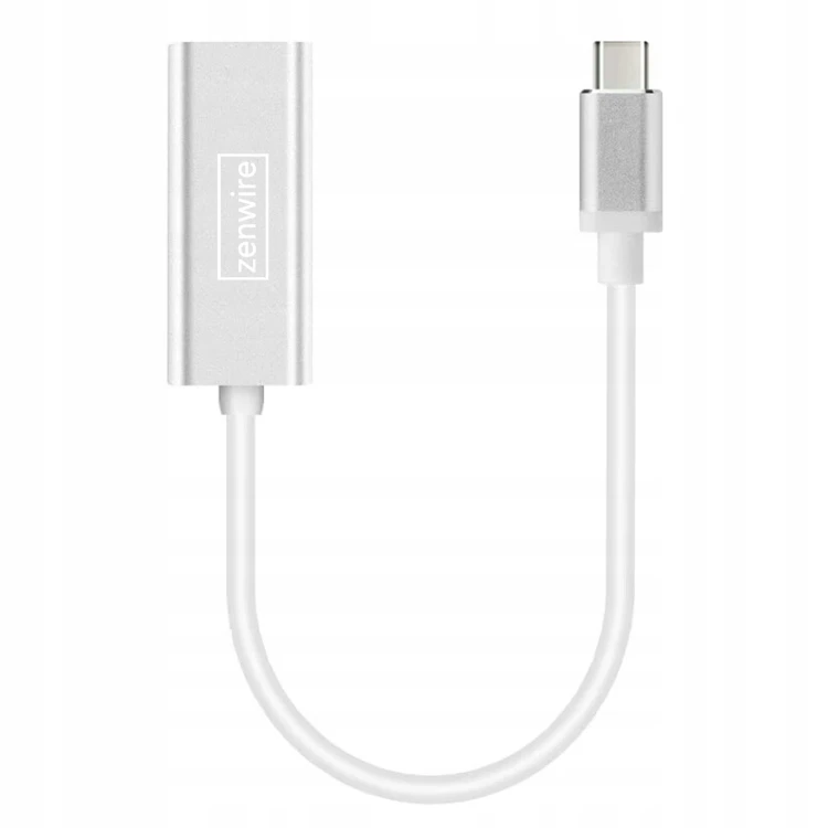 Adapter USB-C Fast Ethernet RJ45 Przejściówka USB A LAN Zenwire - zdjęcie 4