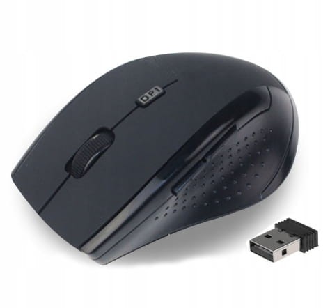 MYSZ Bezprzewodowa Myszka Optyczna Ergonomiczna do laptopa komputerowa biurowa Zenwire - zdjęcie 1
