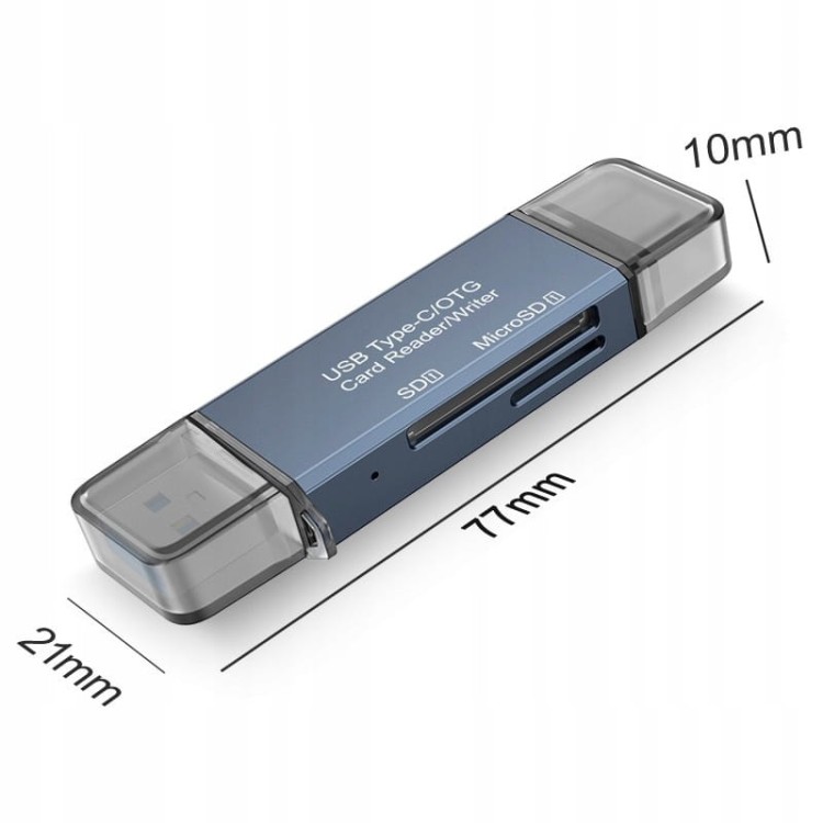 Czytnik Kart Pamięci SD Zenwire BYL-2218TU - zdjęcie 6