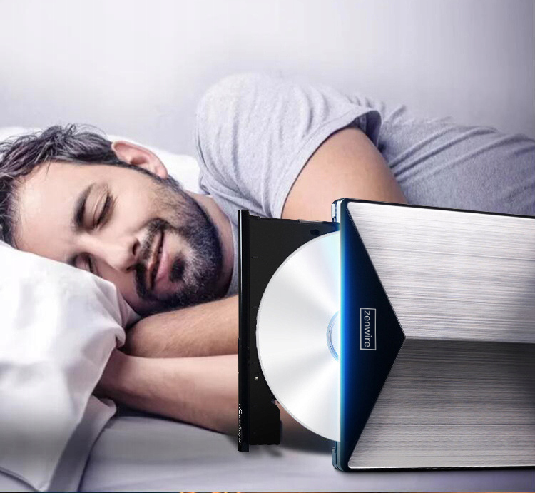 Zewnętrzny Napęd Przenośny ODTWARZACZ PŁYT DVD CD Zenwire SY881 - zdjęcie 7