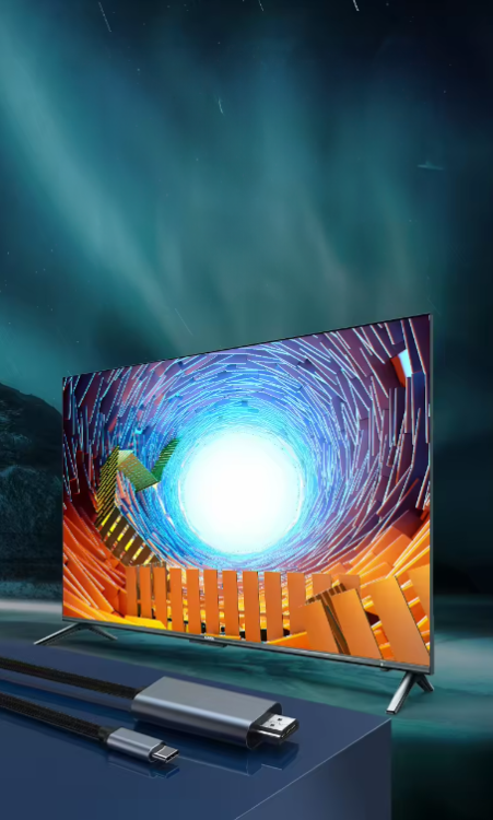 KABEL ADAPTER Przejściówka USB-C 3.1 typ C HDMI 2.0 4K 60Hz MHL 2m Zenwire ZC-3 - zdjęcie 10