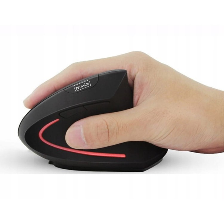YSZ Pionowa Wertykalna Myszka Bezprzewodowa Ergonomiczna Zenwire X7 - zdjęcie 7