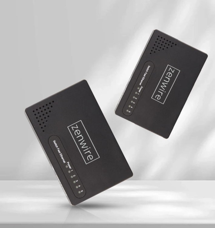 Switch 5 Portów Gigabit Ethernet 1000 MBps Rozdzielacz Przełącznik LAN Zenwire SG1005 - zdjęcie 2