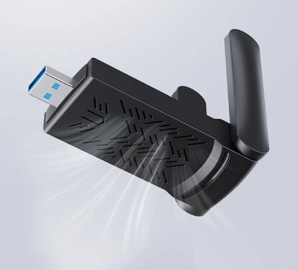 Adapter Karta Sieciowa USB 3.0 WiFi 1300Mb Zewnętrzna 5Ghz Zenwire WD-4605AC - zdjęcie 6