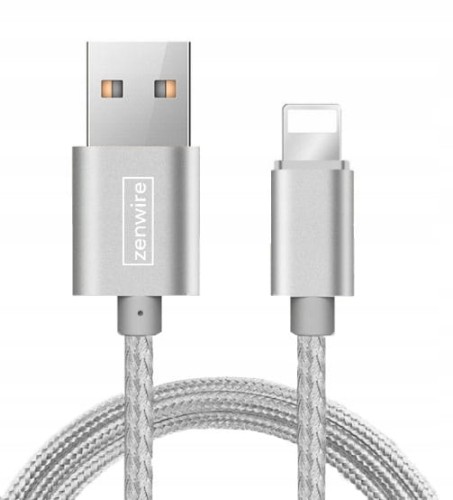 kabel do ładowania usb lightning zenwire - zdjęcie 1