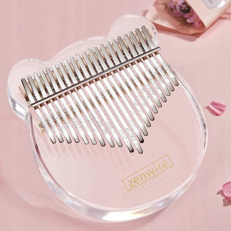 instrument kalimba klawiszowa akrylowa k-03a - zdjęcie 3