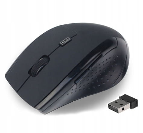 MYSZ Bezprzewodowa Myszka Optyczna Ergonomiczna do laptopa komputerowa biurowa Zenwire - zdjęcie 1
